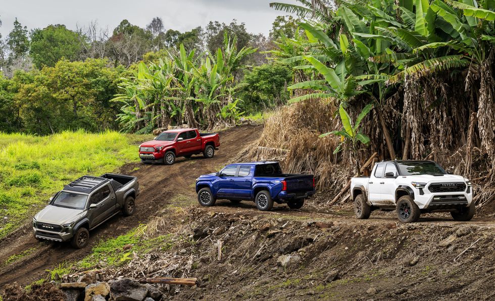 2024 Toyota Tacoma vs. Ford Ranger vs. Chevy Colorado: jak se porovnávají