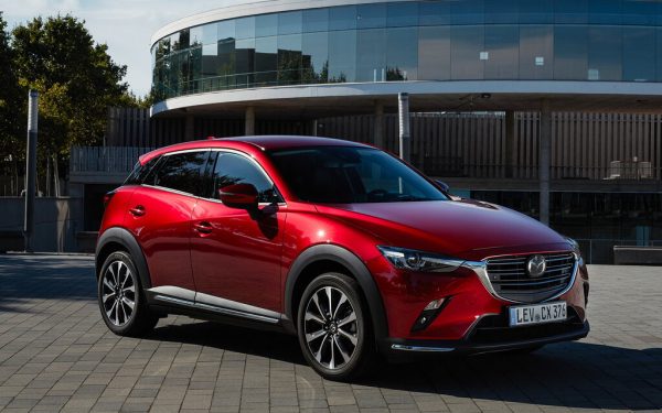 Mazda CX-3 se vyrábí od roku 2014 (DK)
