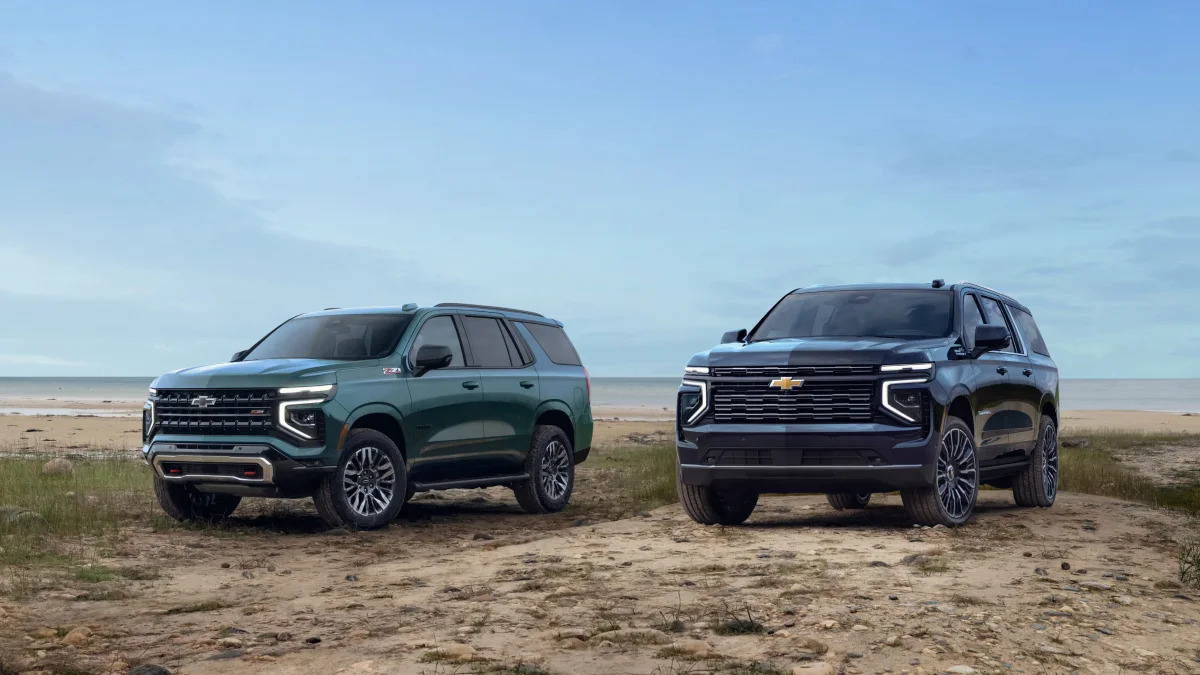 2025 Chevy Tahoe a Suburban odhaleny s velkými aktualizacemi, opravdu velkými koly