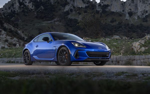 2024 Subaru BRZ TS path Manipulační výkon v popředí