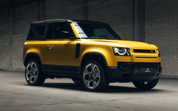 V Nizozemsku postavili kabriolet Land Rover Defender