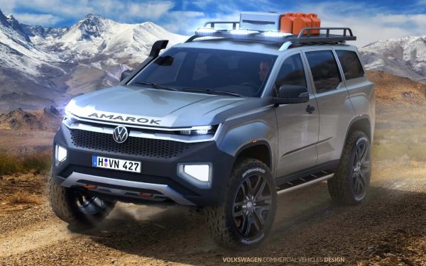 Volkswagen ukázal neexistující SUV založené na Amarok