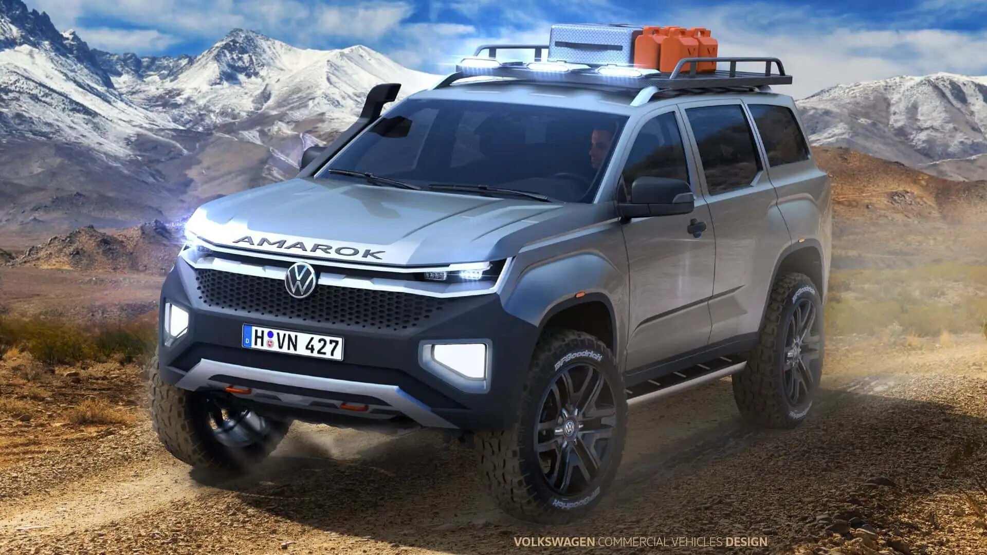 Volkswagen ukázal neexistující SUV založené na Amarok